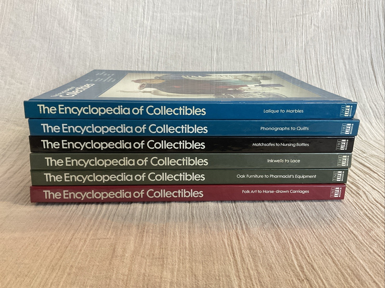 The Encyclopedia Of Collectibles Set Of 6 Books Time Life Books 1978