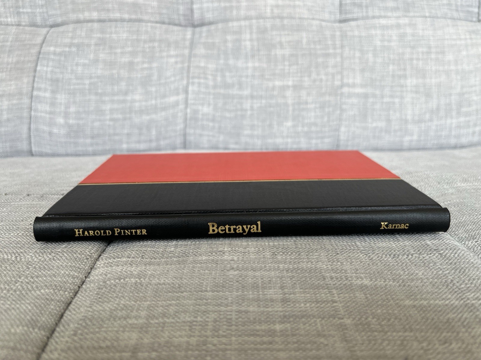 Betrayal Harold Pinter, signed and numbered limited edition, signed by Pinter