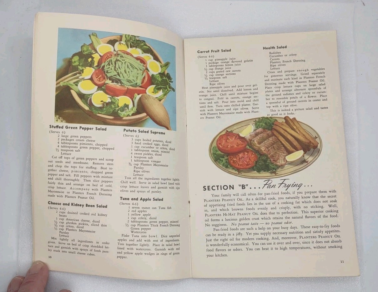 (2) LOT 1955 Meat Recipes ‘Round The World & 1948 Cooking The Modern Way