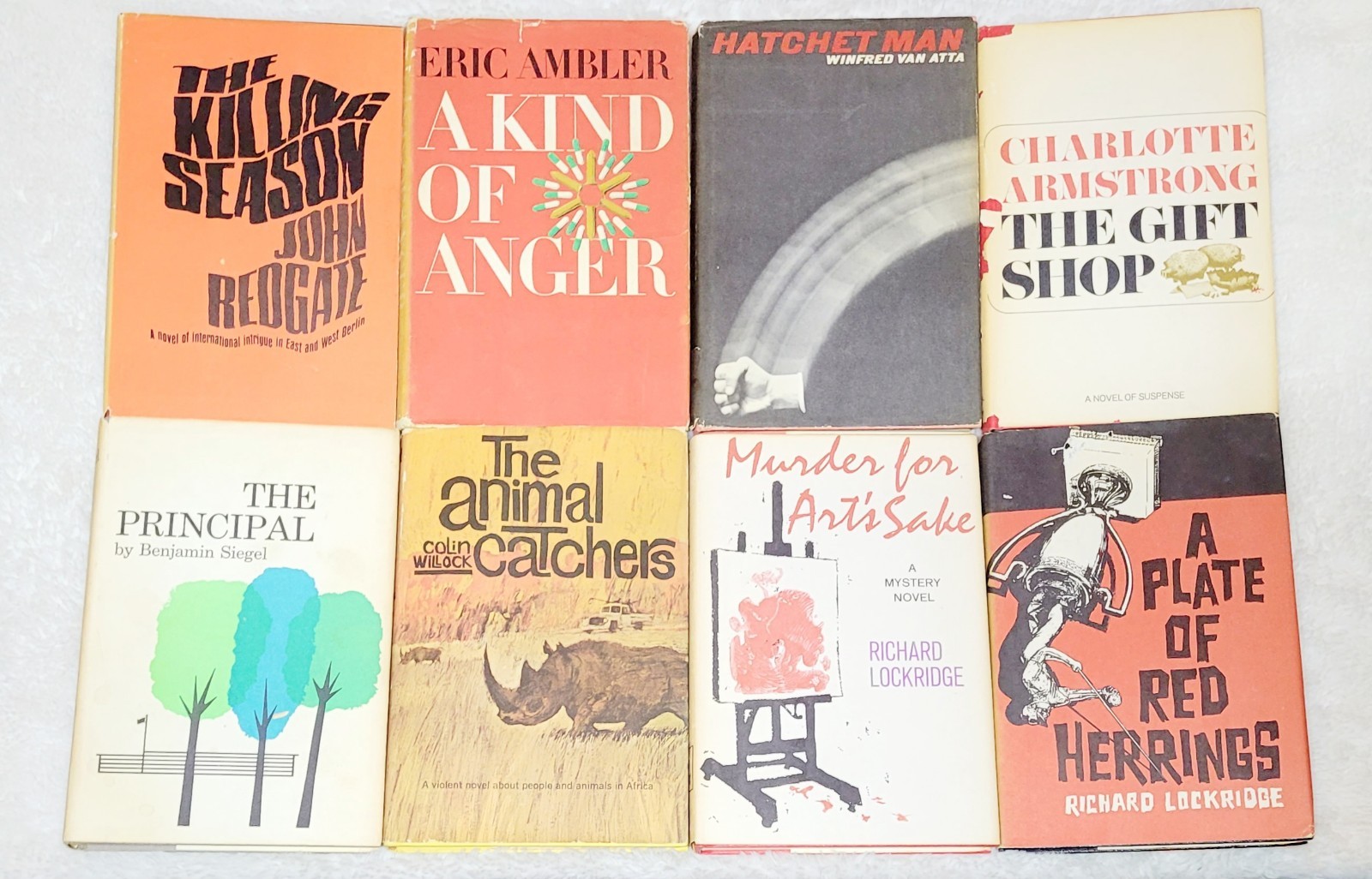 5 Great Vintage Suspense Mystery Thriller Hardcover Books You’ve Never Heard Of