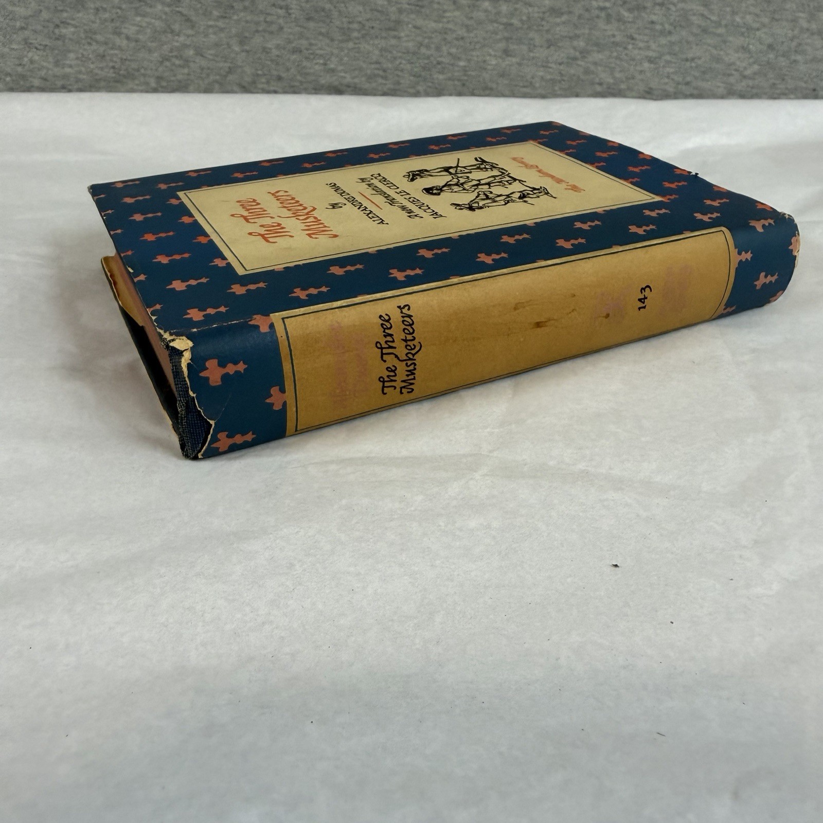 The Three Musketeers By Alexandre Dumas 1950 HC DJ First Modern Library Edition