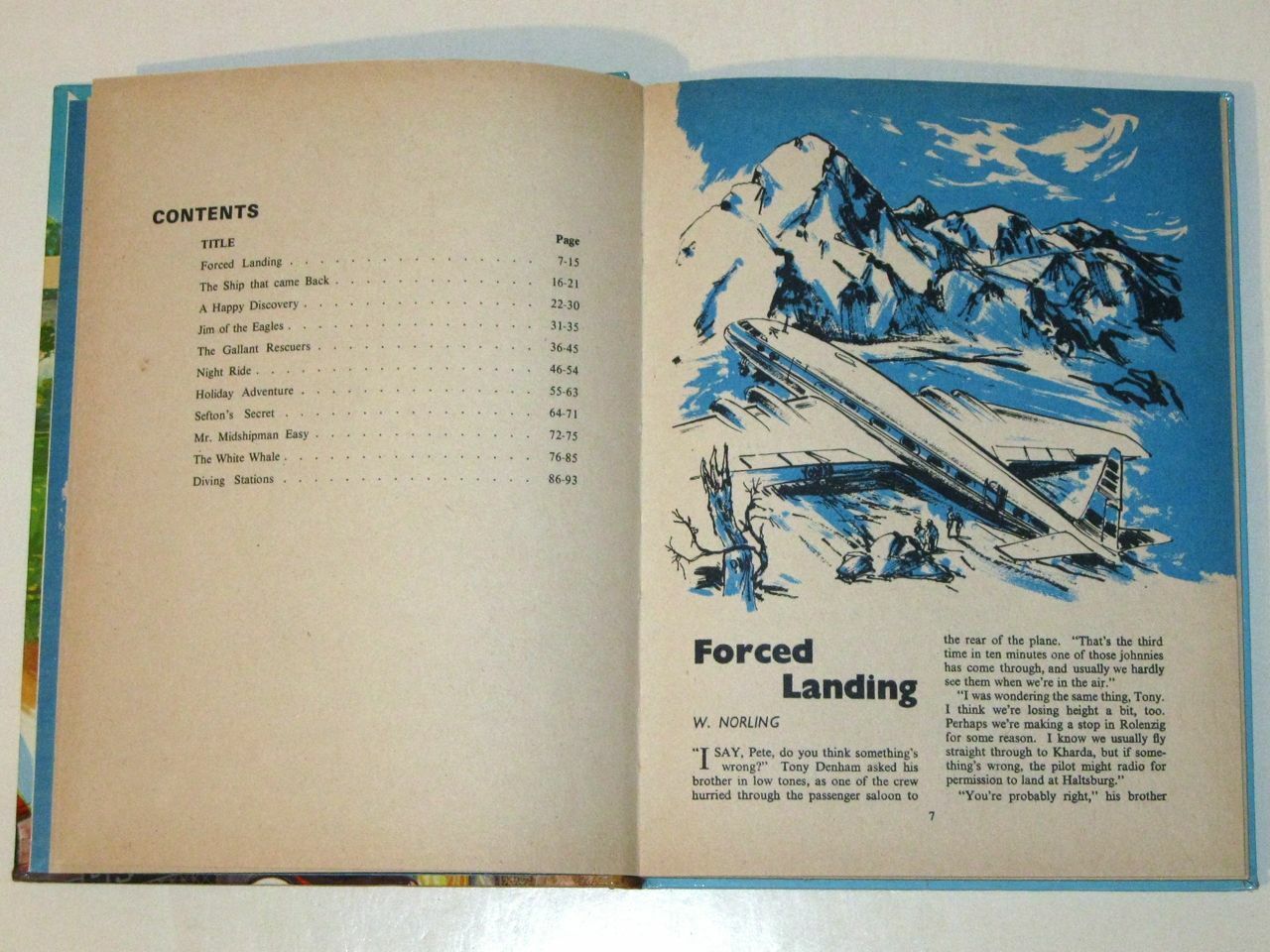 Vintage 1972 The GIFT BOOK for BOYS! Hardcover Story & Comic Book! (Rylee, UK)