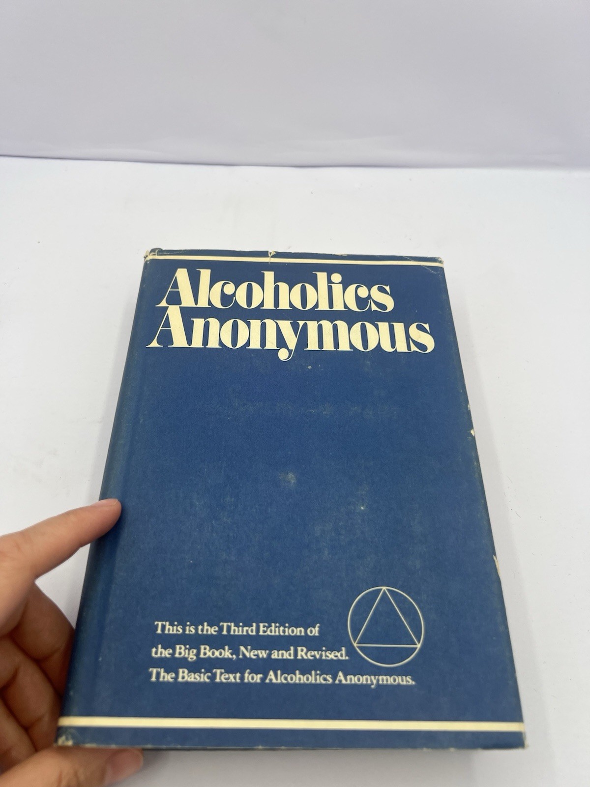 Alcoholics Anonymous Third Edition New and Revised 1976 4th Printing 1978 HC/DJ
