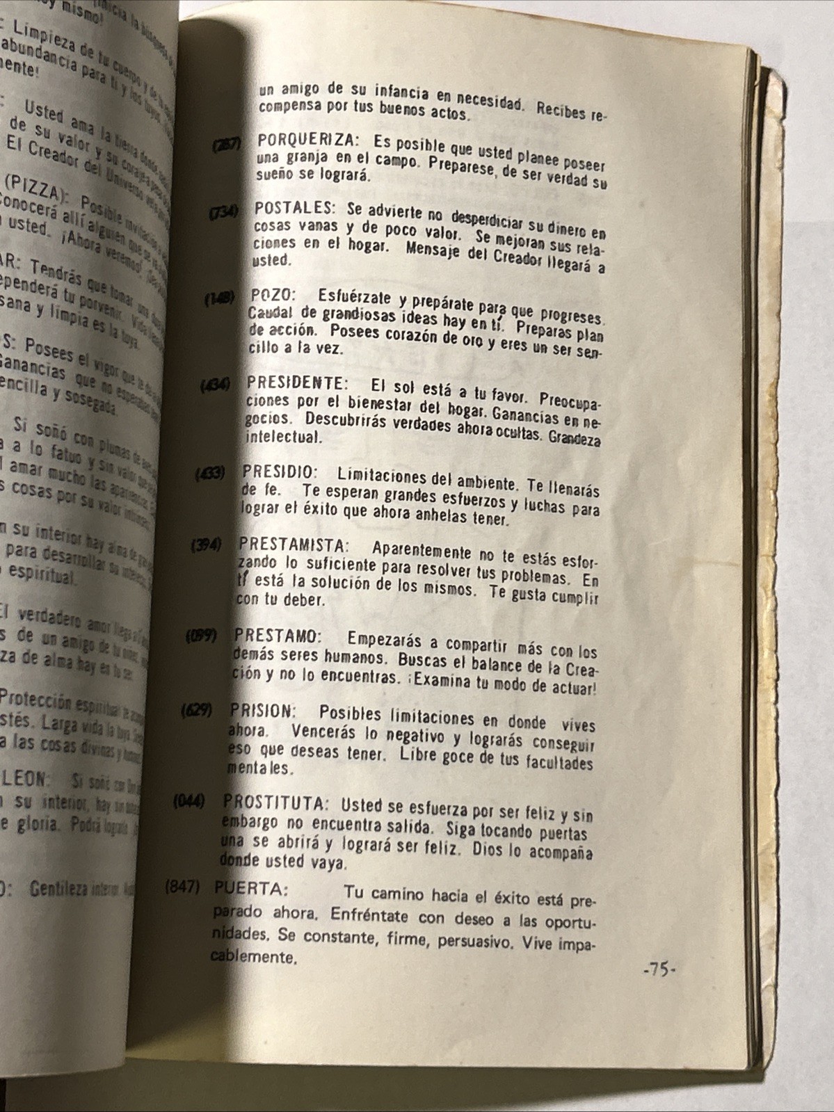 1979 Mil Sueños de Aquí y de Allá – Mohammed Dua San Juan Puerto Rico Dream Book