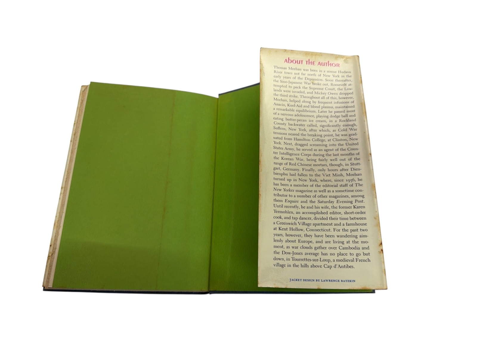 Yma, Ava, Yma, Abba… And Others – Thomas Meehan – First Printing Hardcover DJ