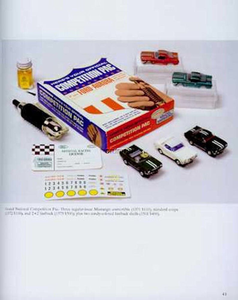 Aurora Slot Car Book – Thunderjets, AFX Flamethrowers, Dragsters, Speedsters