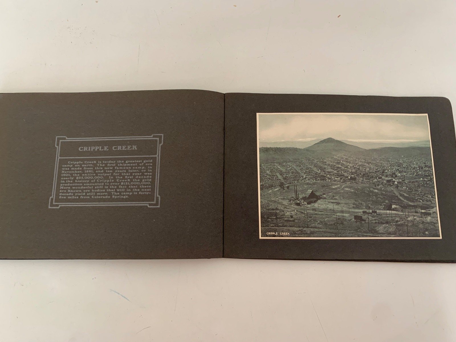 Vintage 1900 In The Shadow of Pike’s Peak Photos Colorado Springs Denver Good