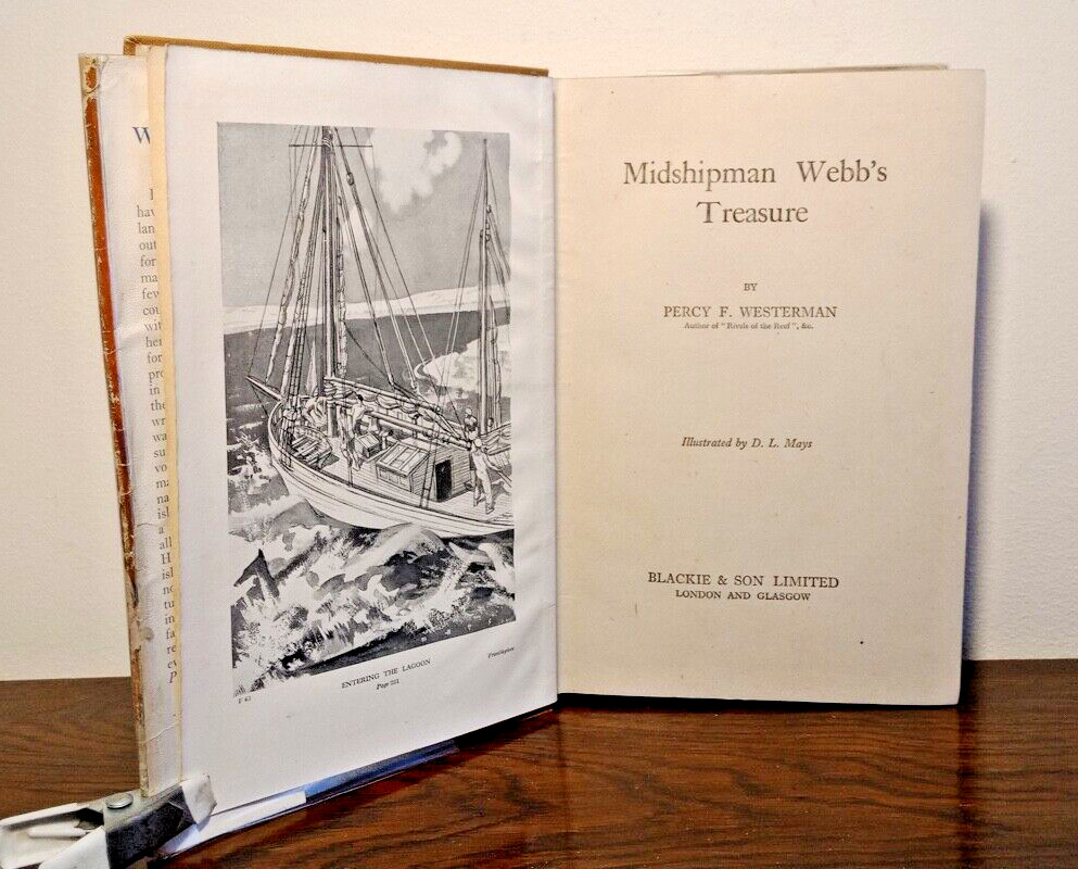 Midshipman Webb’s Treasure Percy F Westerman Juvenile fiction