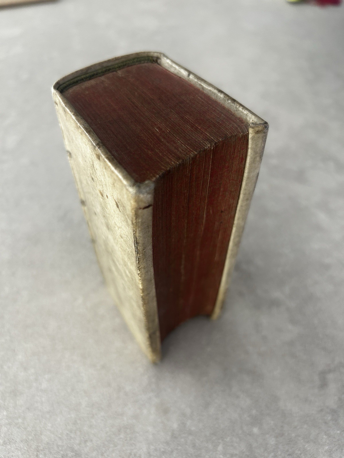 1641 Elzevier Miniature Book Thomas Smith De Republica Anglorum Leiden Vellum
