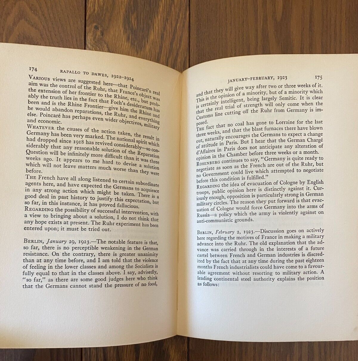 Diary of an Ambassador Versailles to Rapallo 2 Vol 1929 & Rapallo to Dawes 1930