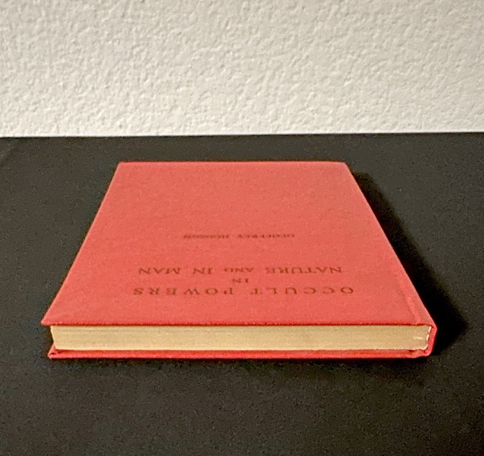 Occult Powers in Nature & Man – Geoffrey Hodson 1977 HC Theosophy Esoteric VG
