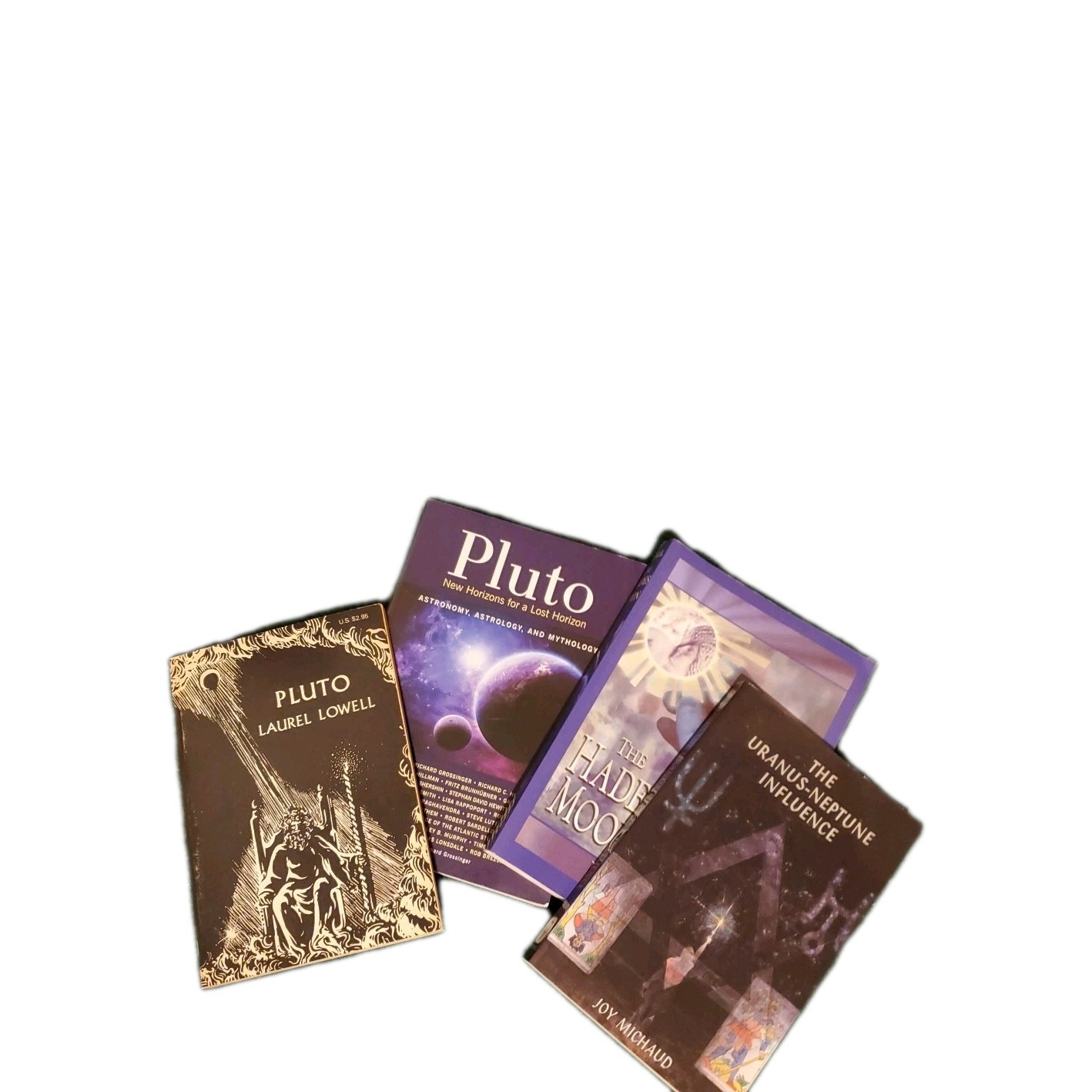Pluto by Laurel Lowell/1973 1st Ed. + 3 more related titles, LN PB
