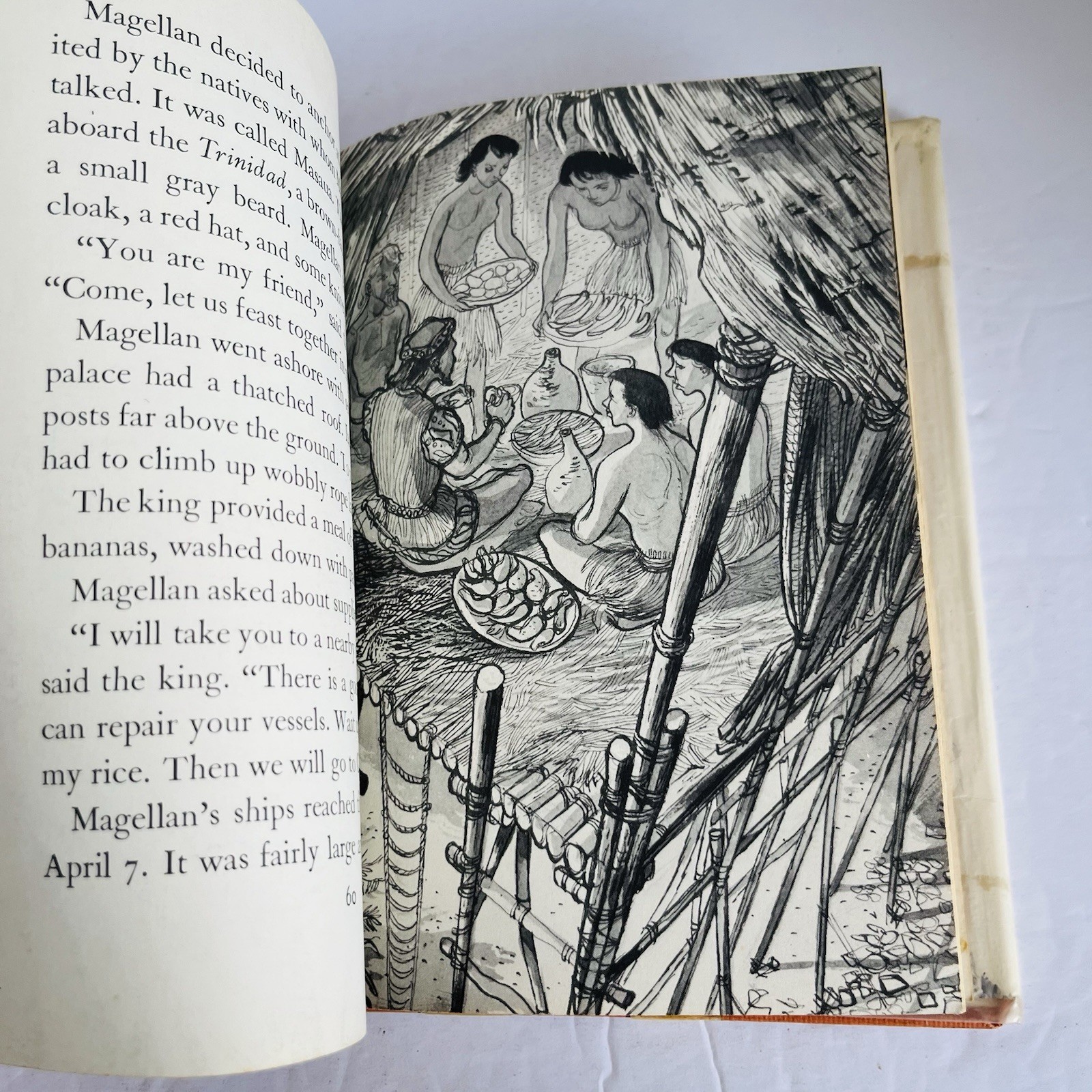 Magellan First Around World Ronald Syme 1953 Living Book Charlotte Mason Stobbs