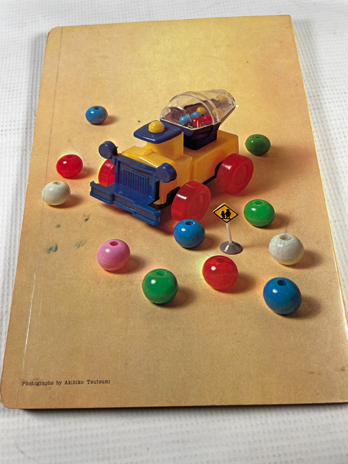 Vintage 1972 Toy Trucks and Cars Children’s Board Book by Akihiko Tsutsumi