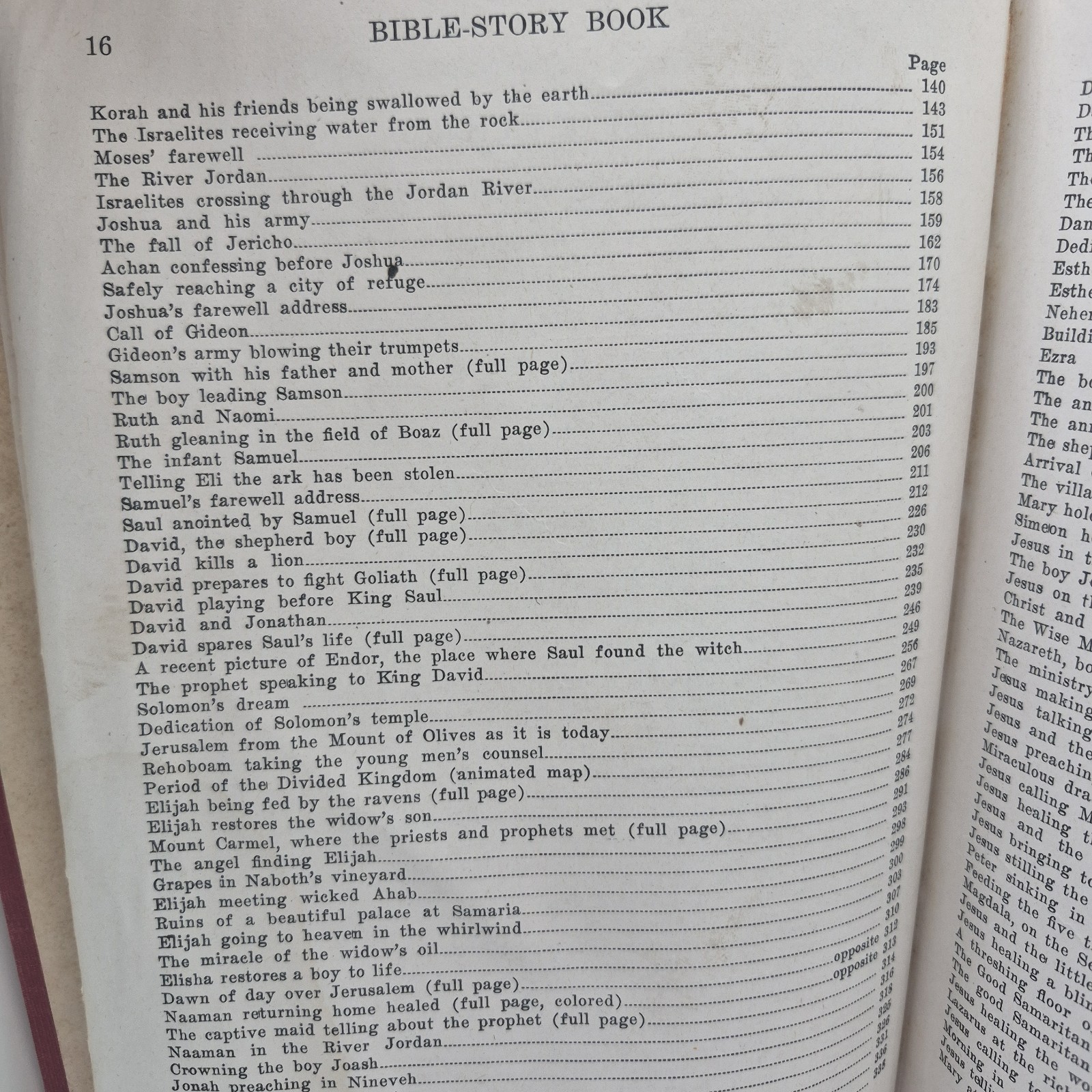 Egermeier’s Bible Story Book Illustrated In Color Antique Hardcover 1947