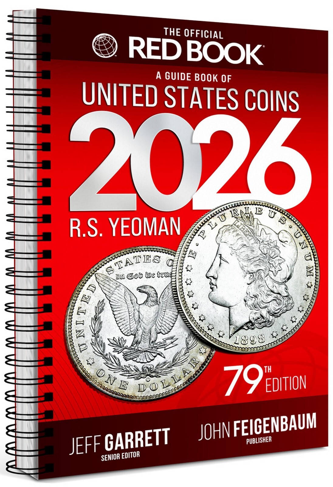 Red Book Guide of United States Coins 2024 Spiral Reference Catalog Whitman