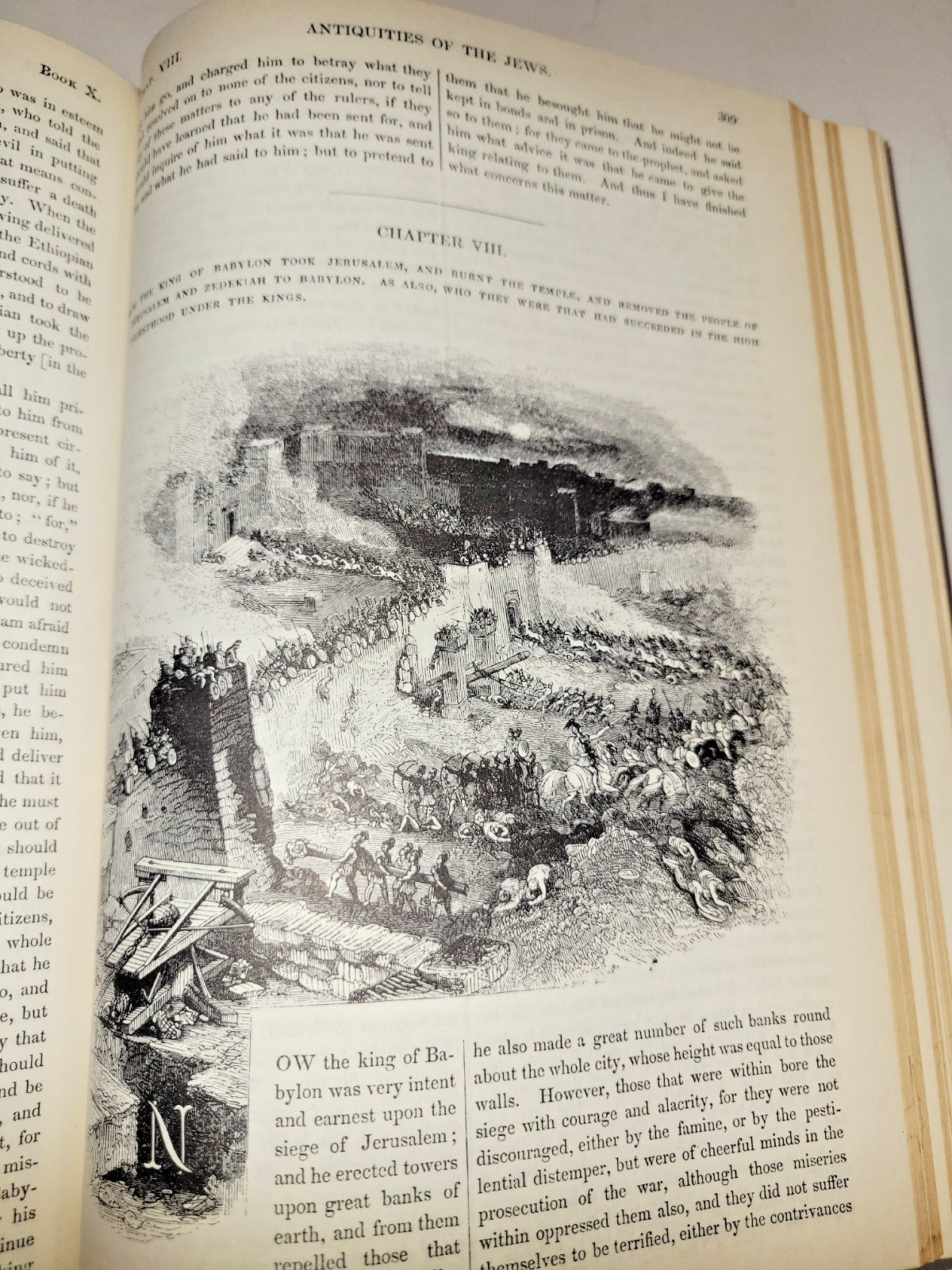 THE LIFE AND WORKS OF JOSEPHUS Translated By William Whiston ILLUSTRATED No Date