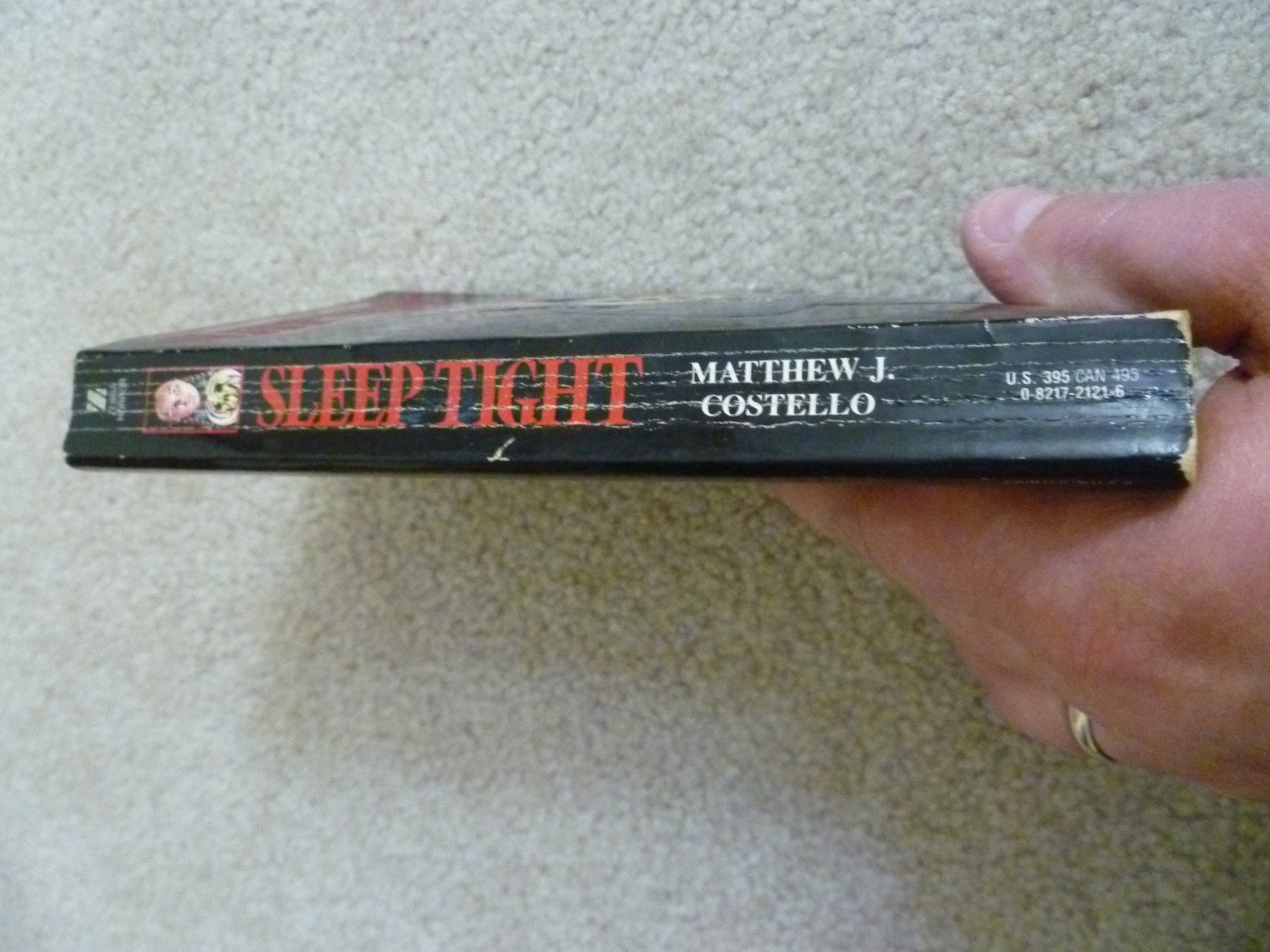 Sleep Tight PB Matthew J. Costello Zebra Paperbacks From Hell Horror 1987