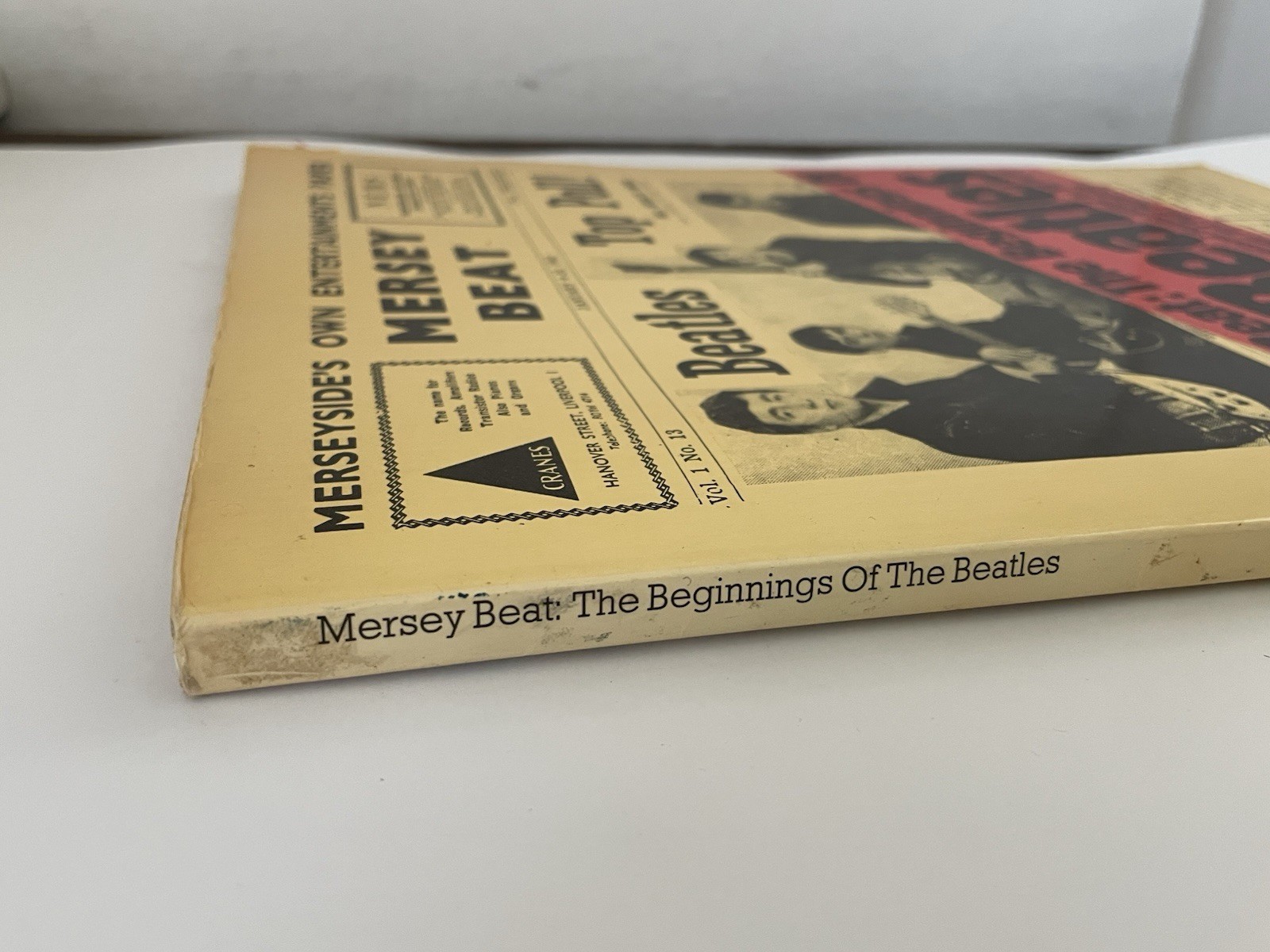 Omnibus Press Mersey Beat The Beatles Facsimile 1977 Bill Harry