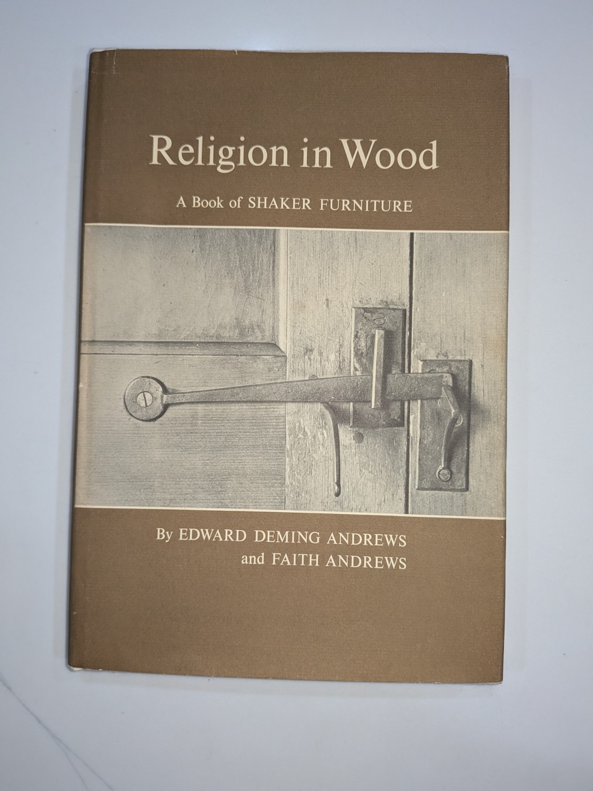 Religion in Wood: Book of Shaker Furniture – Andrews | 1971 | HC DJ -Illustrated