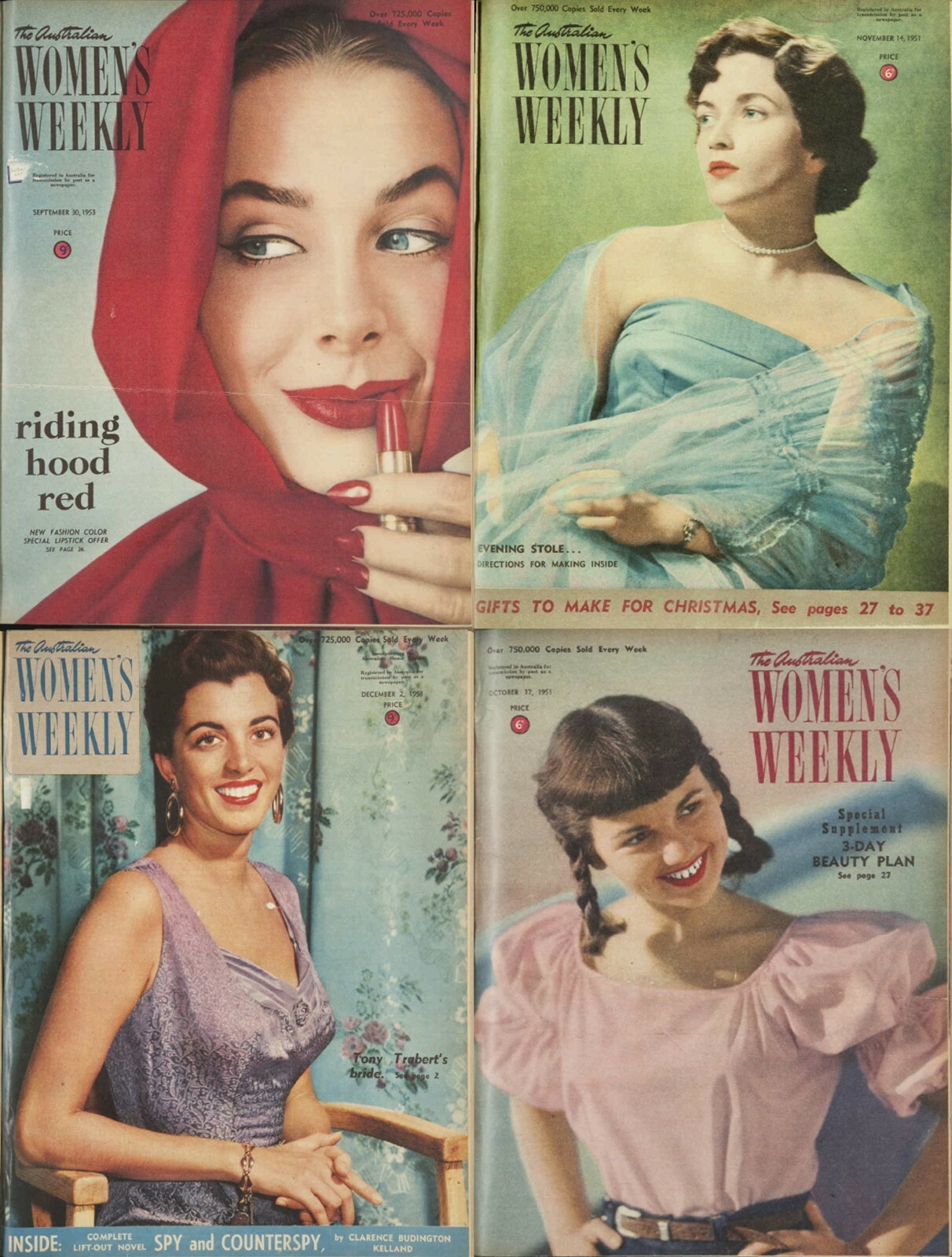 The Australian Women’s Weekly Magazine Vol.7 (1951-1953) – 157 Old Issues on DVD