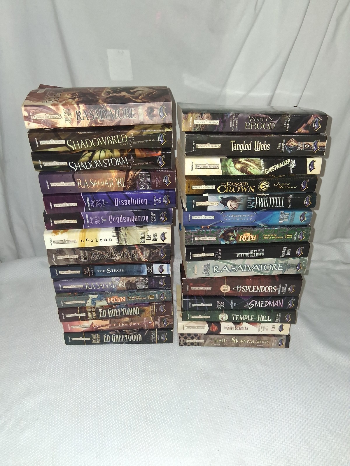 Forgotten Realms Wizards Of The Coast Mixed Book Lot Of 28