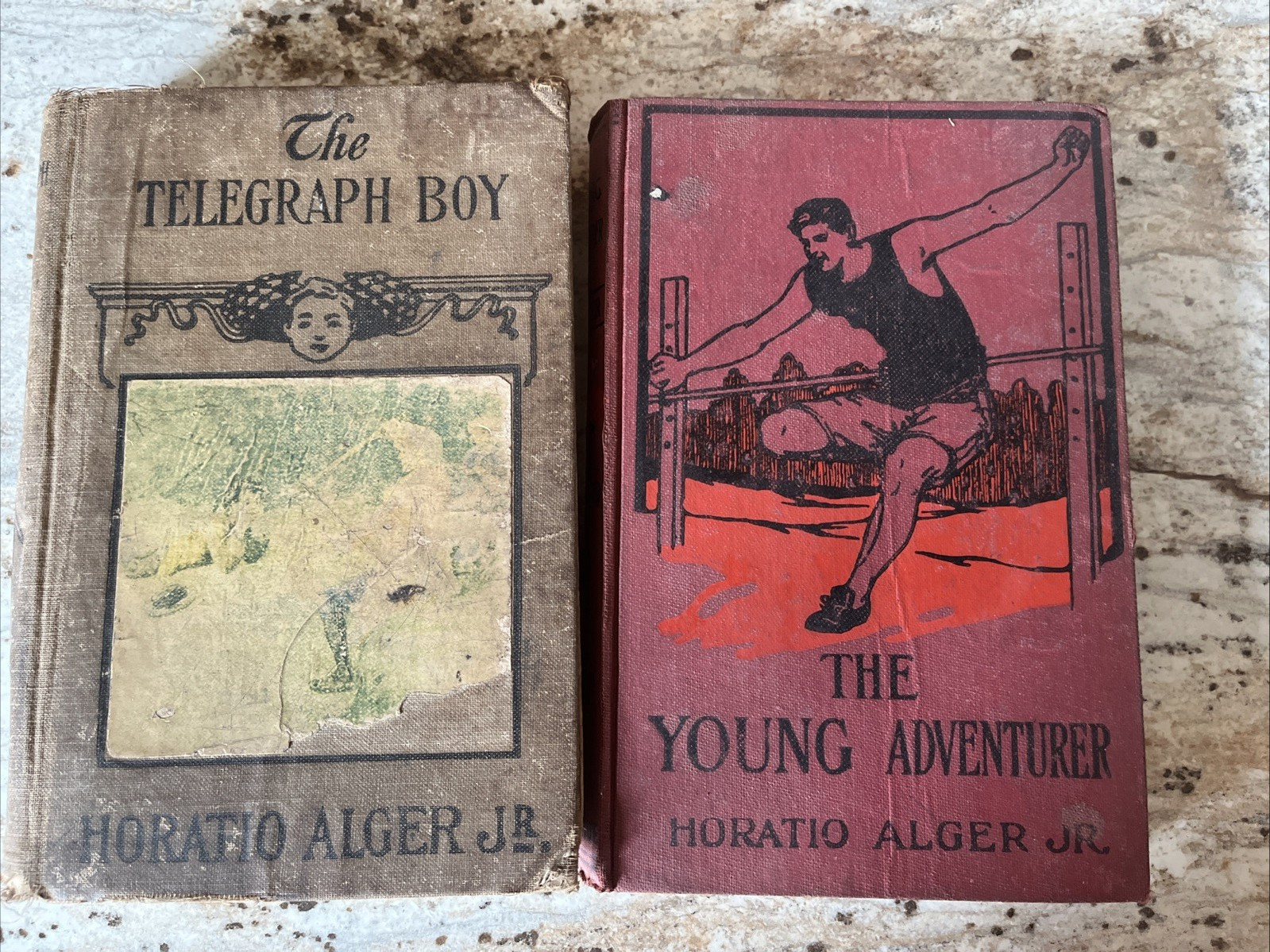 Horatio Alger Jr – 6 vintage hardcover. Books; From early 1900’s