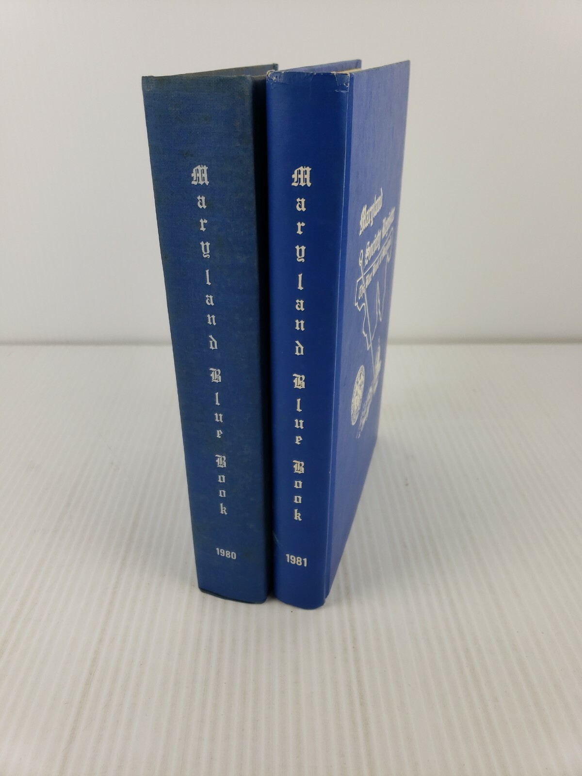 Maryland Society Register The Blue Book of Maryland (2 Books) 1980 & 1981 RARE