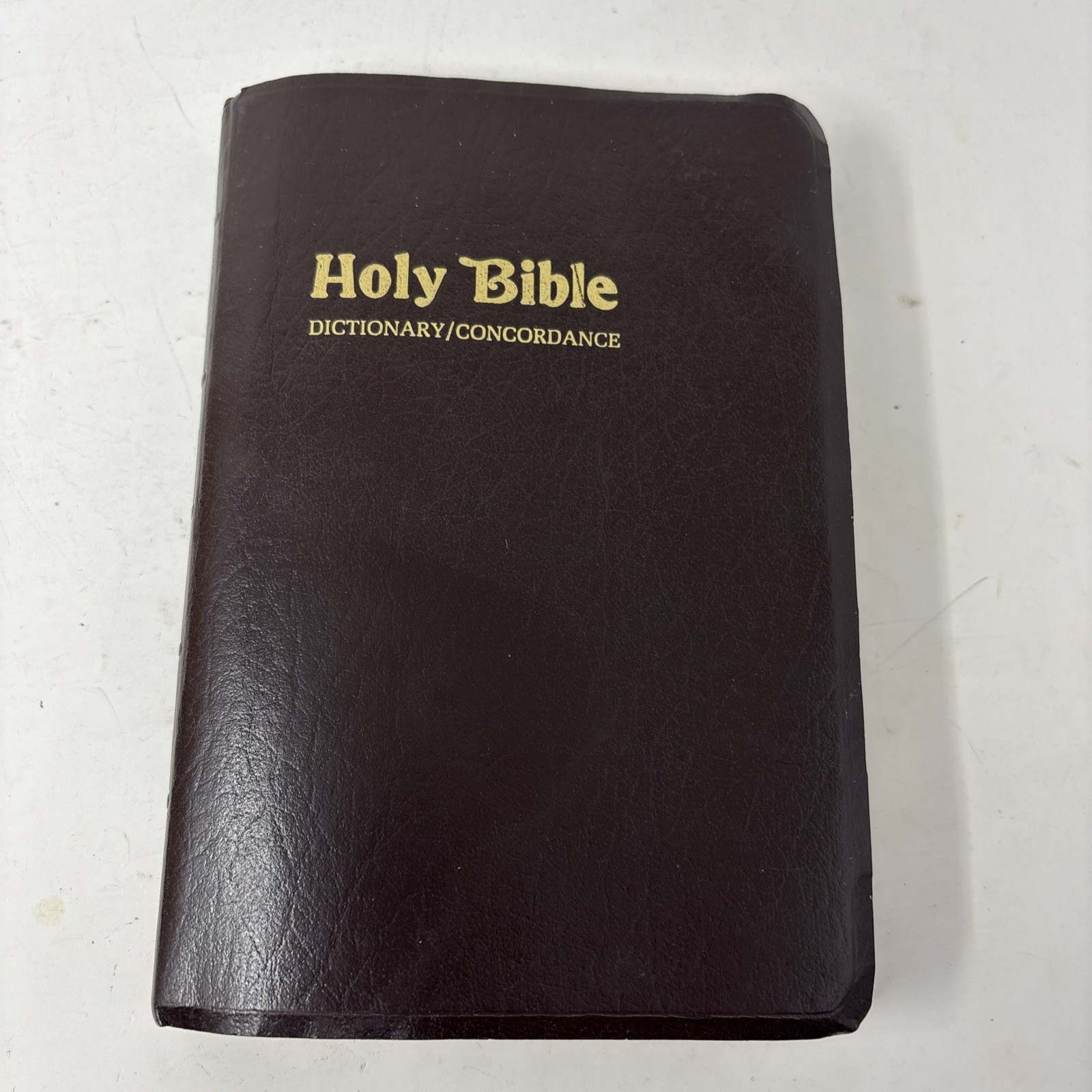 Vintage KJV Holy Bible Eyre & Spottiswoode Her Majestys Printers London Leather