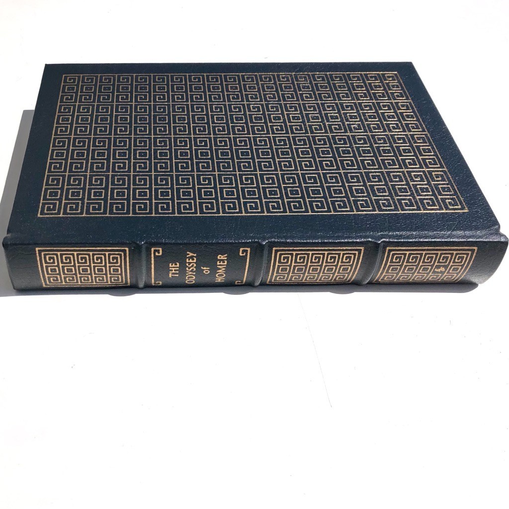 Easton Press The Odyssey of Homer Leather Bound 100 Greatest Books Pope Flaxman