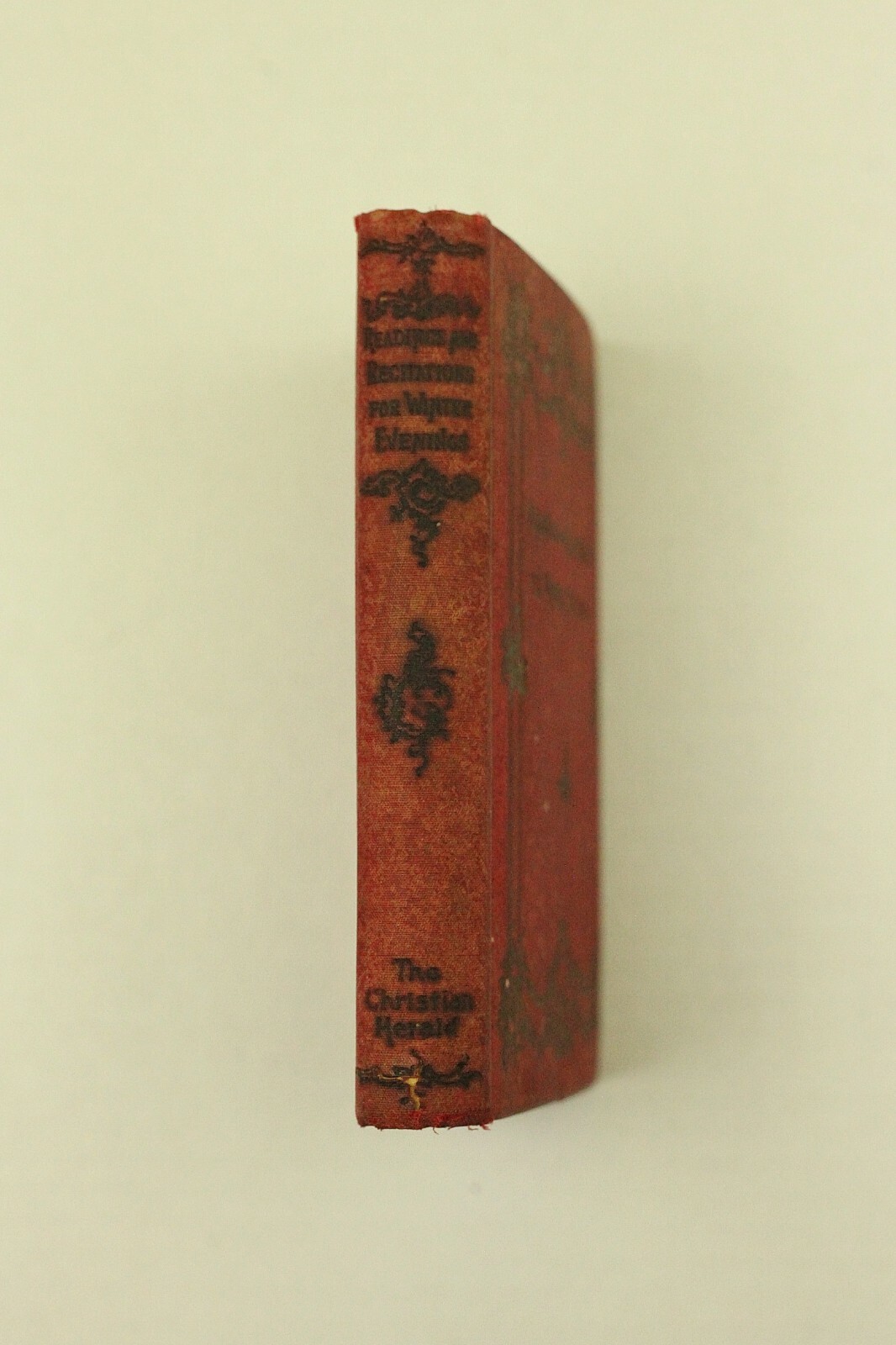 Antique 1895 READINGS & RECITATIONS For WINTER EVENINGS, THE CHRISTIAN HERALD