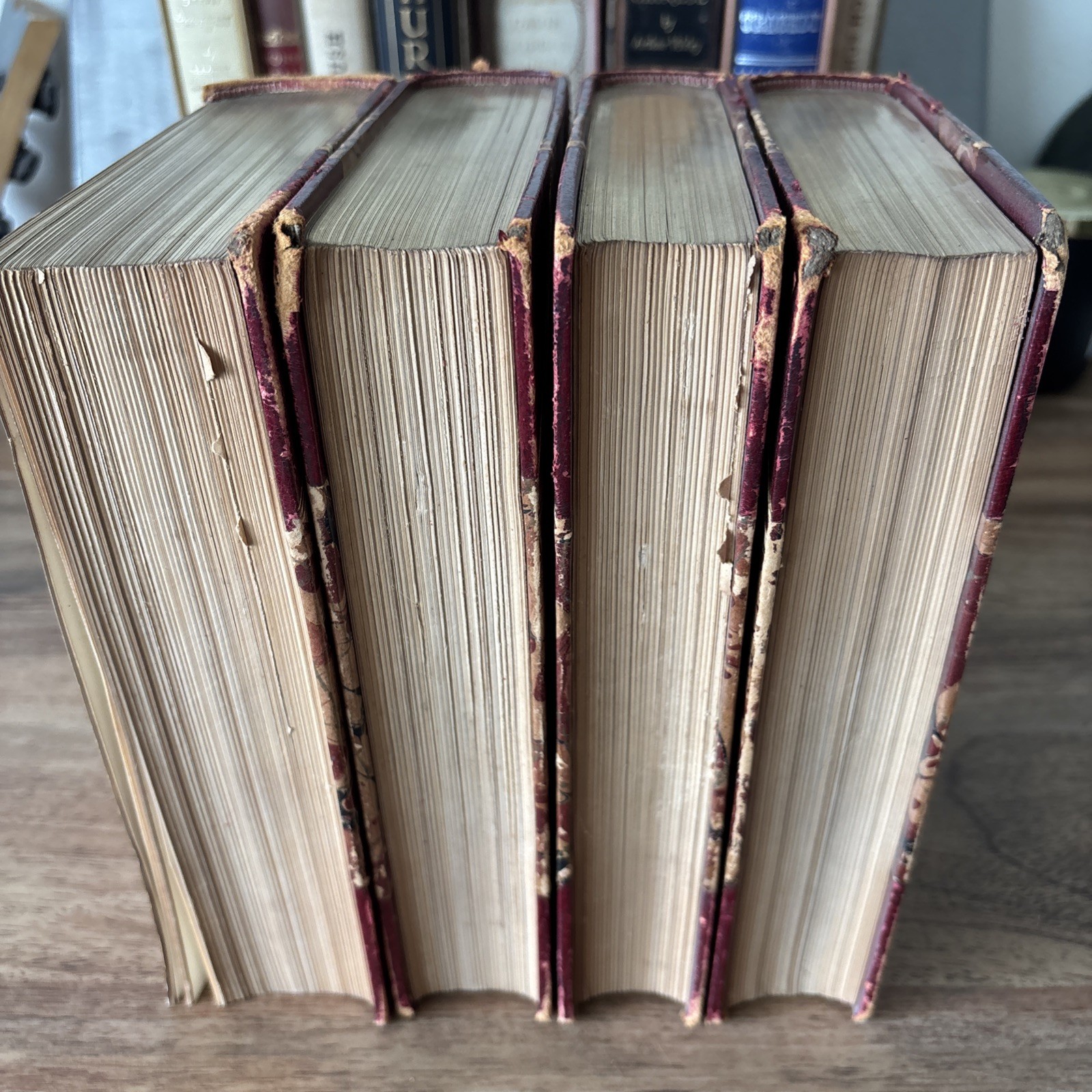 1896 The Life and Works of Robert Burns (Complete 4 Volume Set) Antique Books