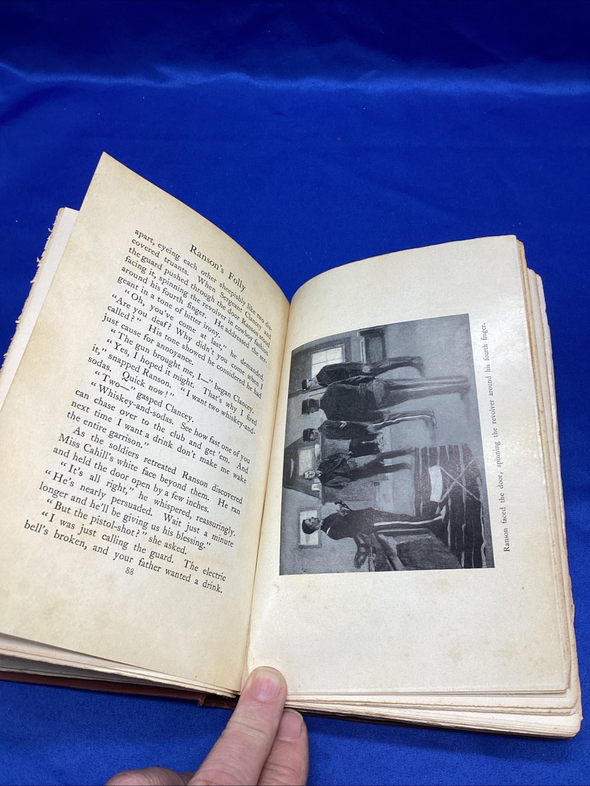 Ranson’s Folly By Richard Harding Davis Vintage HC 1902 1st Edition