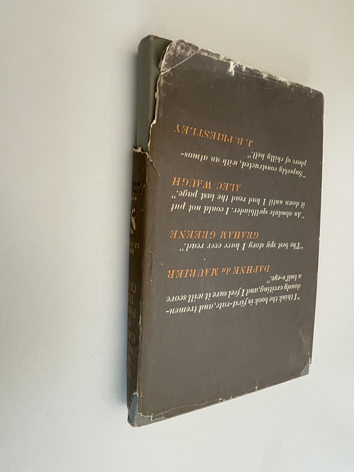 Spy Who Came in from the Cold John Le Carre HC DJ ExLib 1964 1st US ed 1st Print
