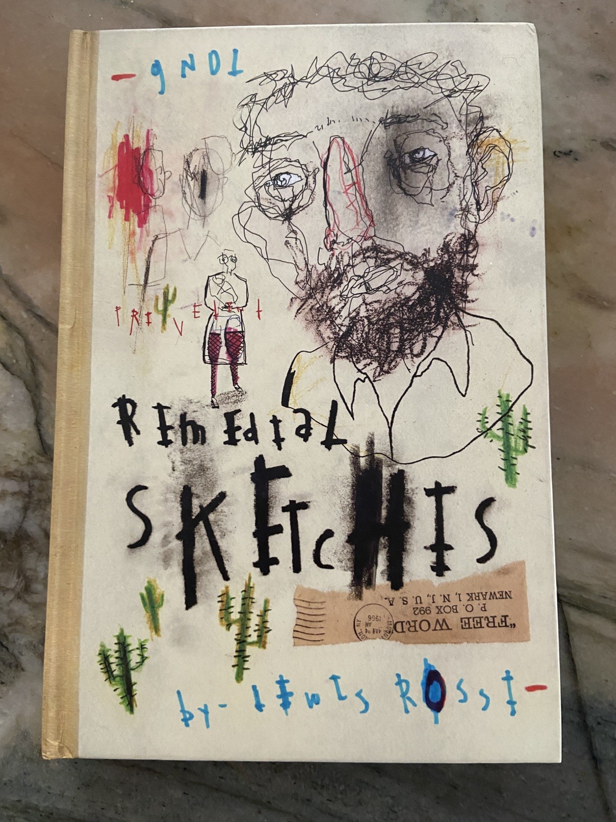 Remedial Sketches By Lewis Rossignol Art Hardcover 2018 OOP Rare
