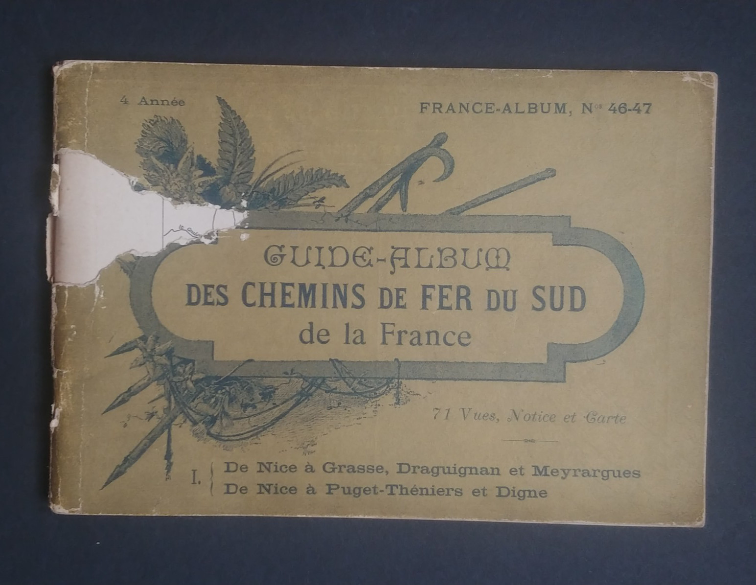 Antique FRANCE ALBUM Periodicals 1890s French A. Karl