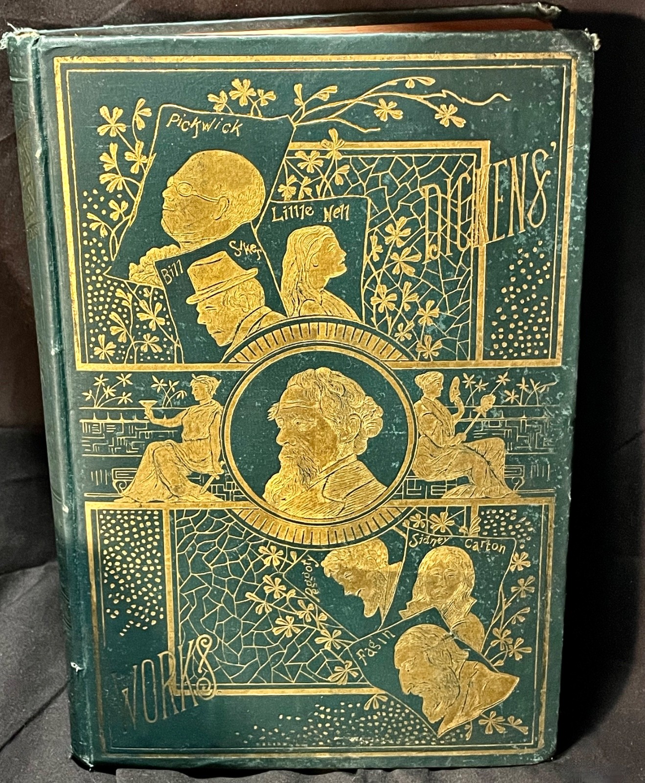 The Works Of Charles Dickens Volume I-VI 6 Volumes 1870-80’s Colliers Unabridged