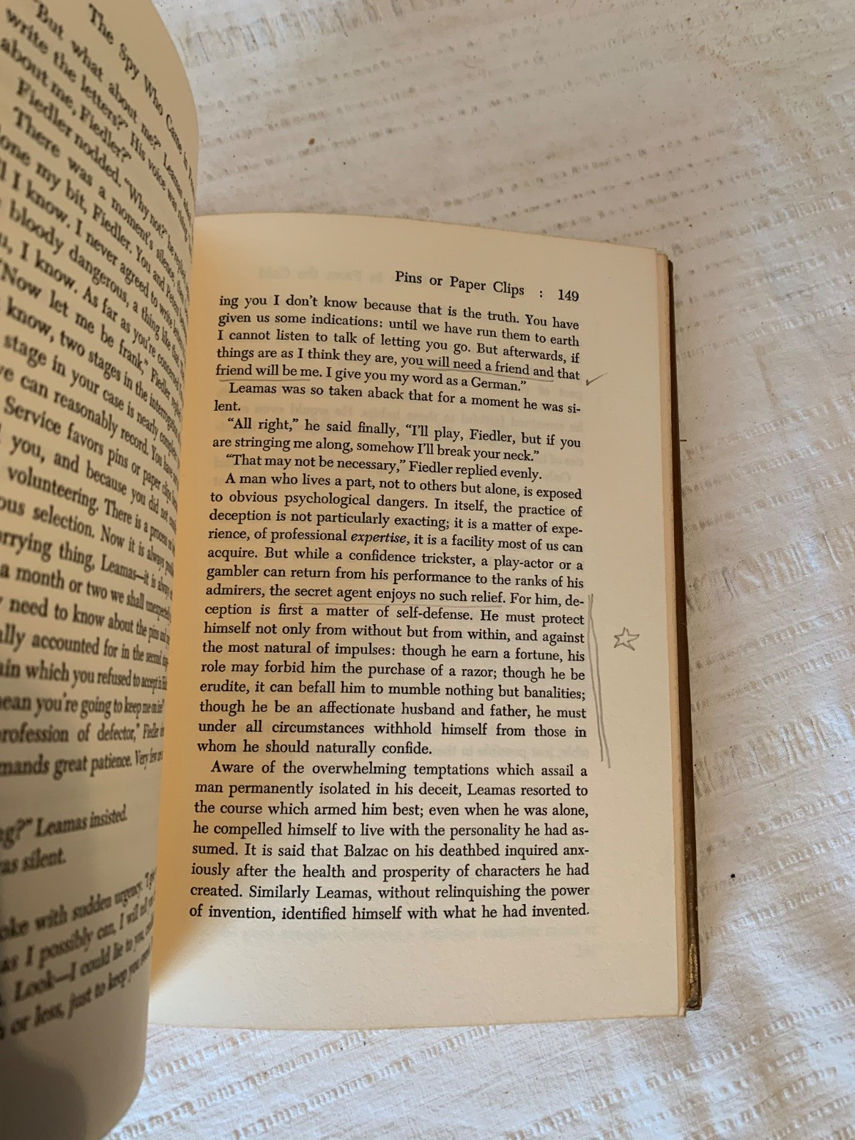 John Le Carre – The Spy Who Came In From the Cold – FIRST US ED. 10th Impression