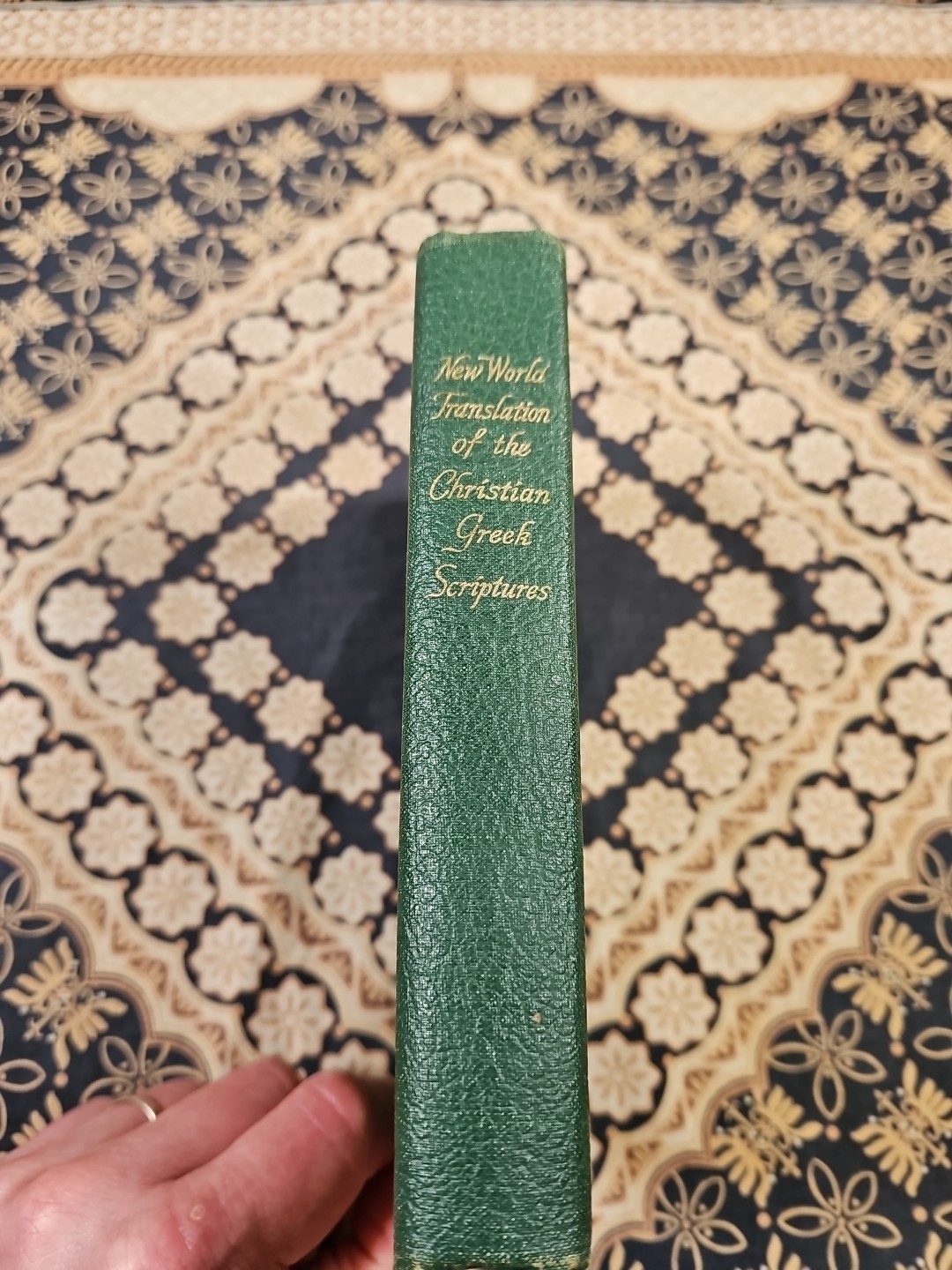 New World Translation Of The Christian Greek Scriptures HC BOOK (c) 1951 2nd Ed.