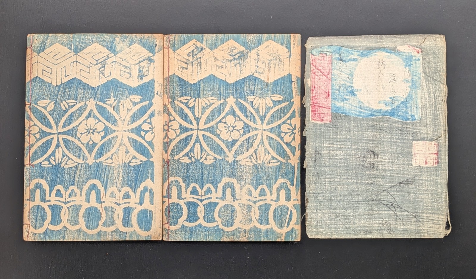 Japanese Ukiyo-e Woodblock Print Book 8-484 2-Volumes Utagawa Kunisada