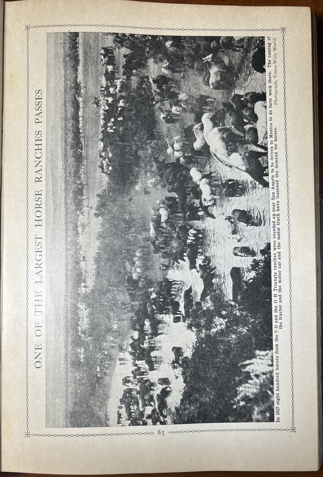 “The Book Of Knowledge XXI The Book Of Texas” Edited By Holland Thompson 1929