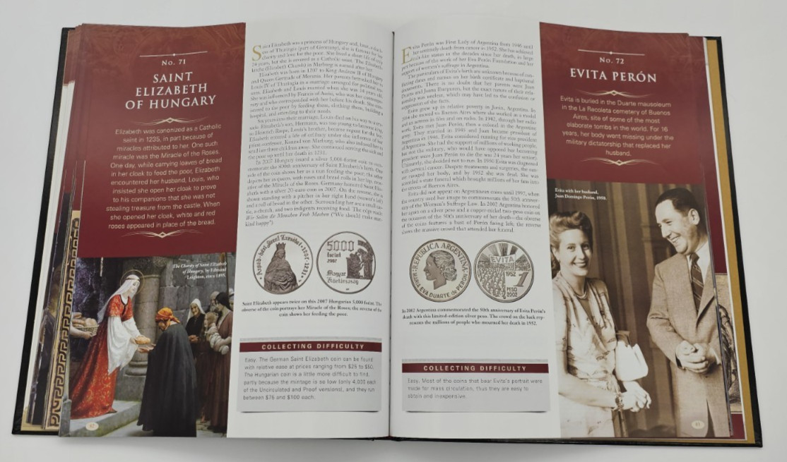 100 Greatest Women on Coins – Ron Guth – Whitman – Hardcover