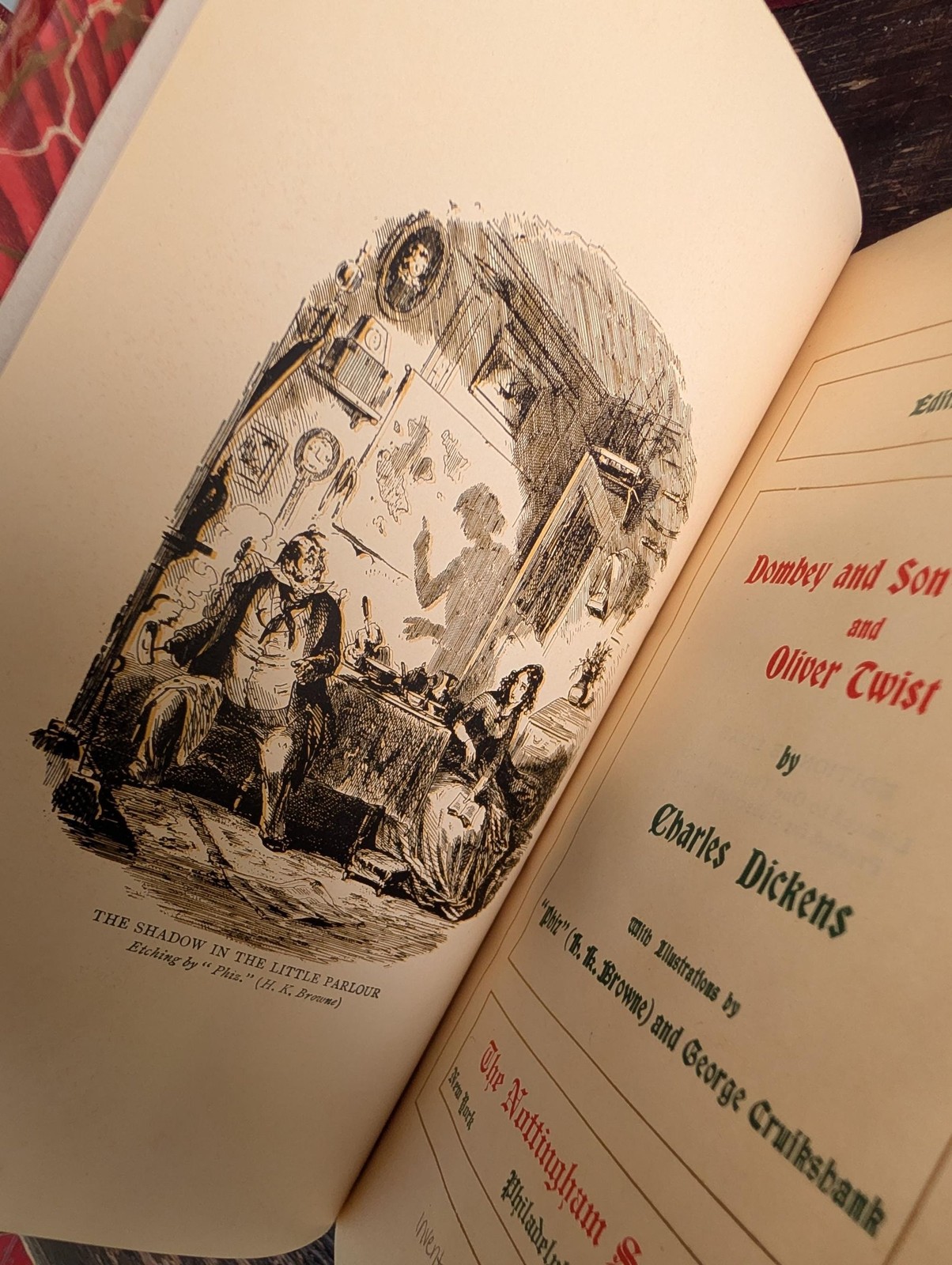 Antique Undated 1903 The Complete Works of Charles Dickens 20 Volumes