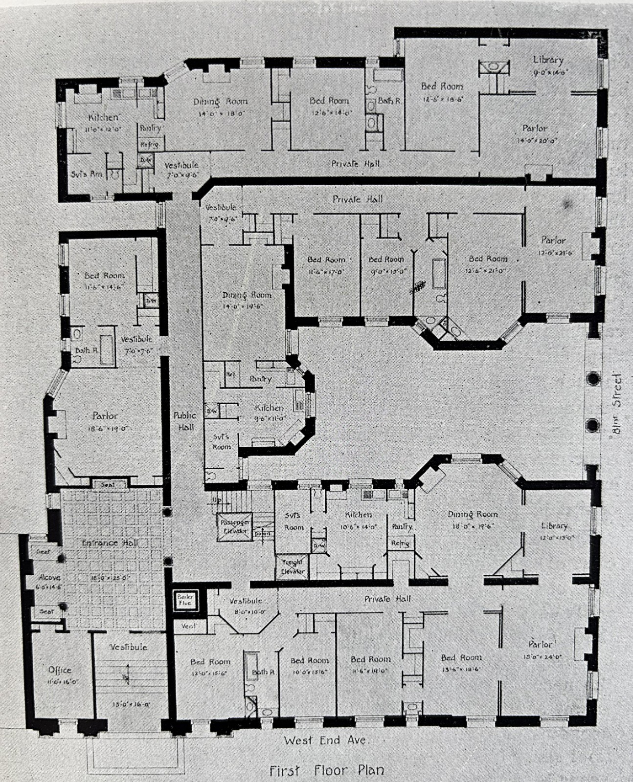 NEW YORK APARTMENT HOUSES 1901 Architectural Record