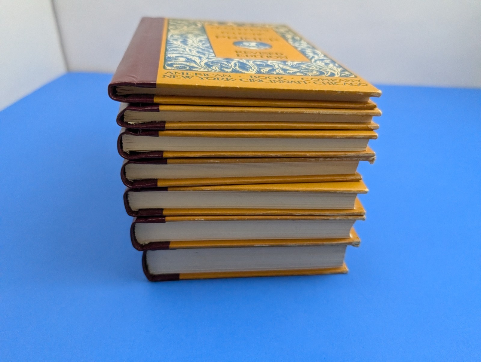 McGuffey’s Eclectic Readers Primer 1-6 Set Revised Edition American Book Company