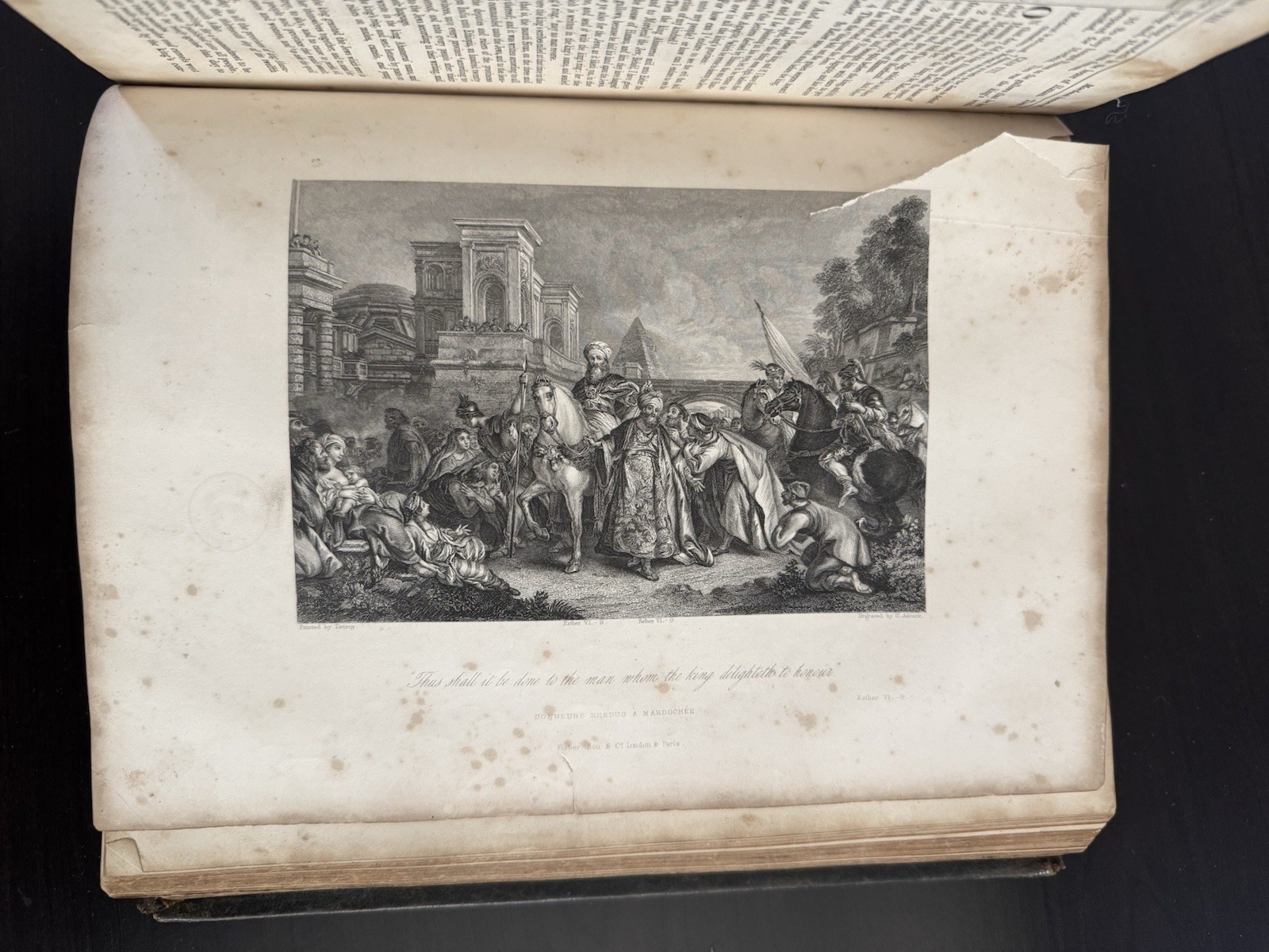 Welsh-English Duoglott King James Bible, Mid-1800s
