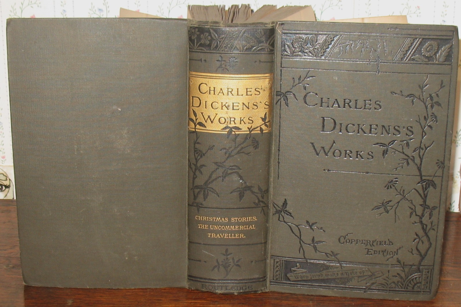 Charles Dickens’s Works Cooperfield Edition Christmas Stories Routledge publishe