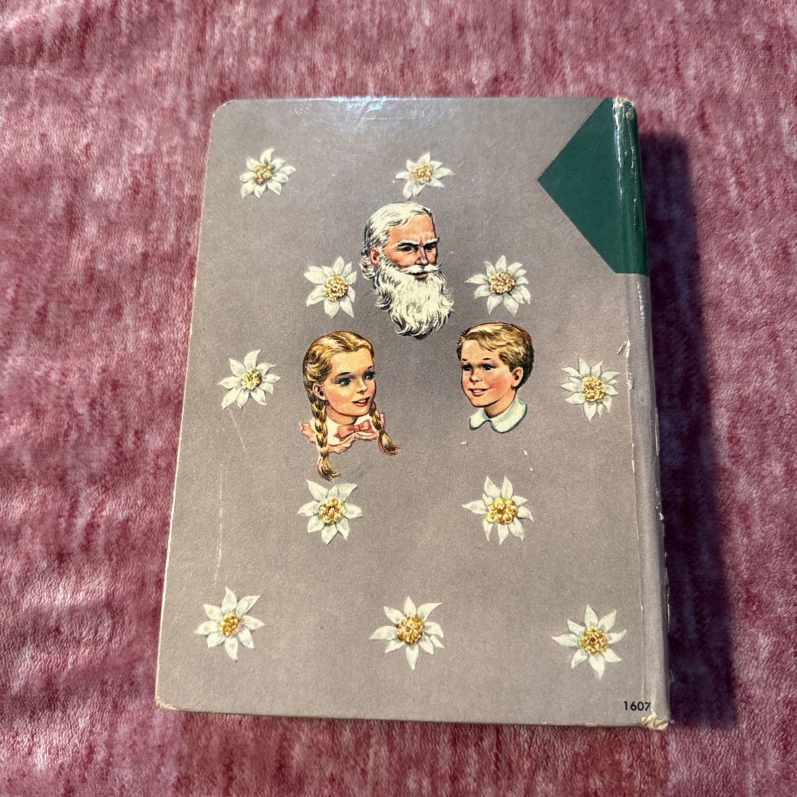 Heidi Johanna Spyri Hardback Book Vintage Whitman Publishing 1950s