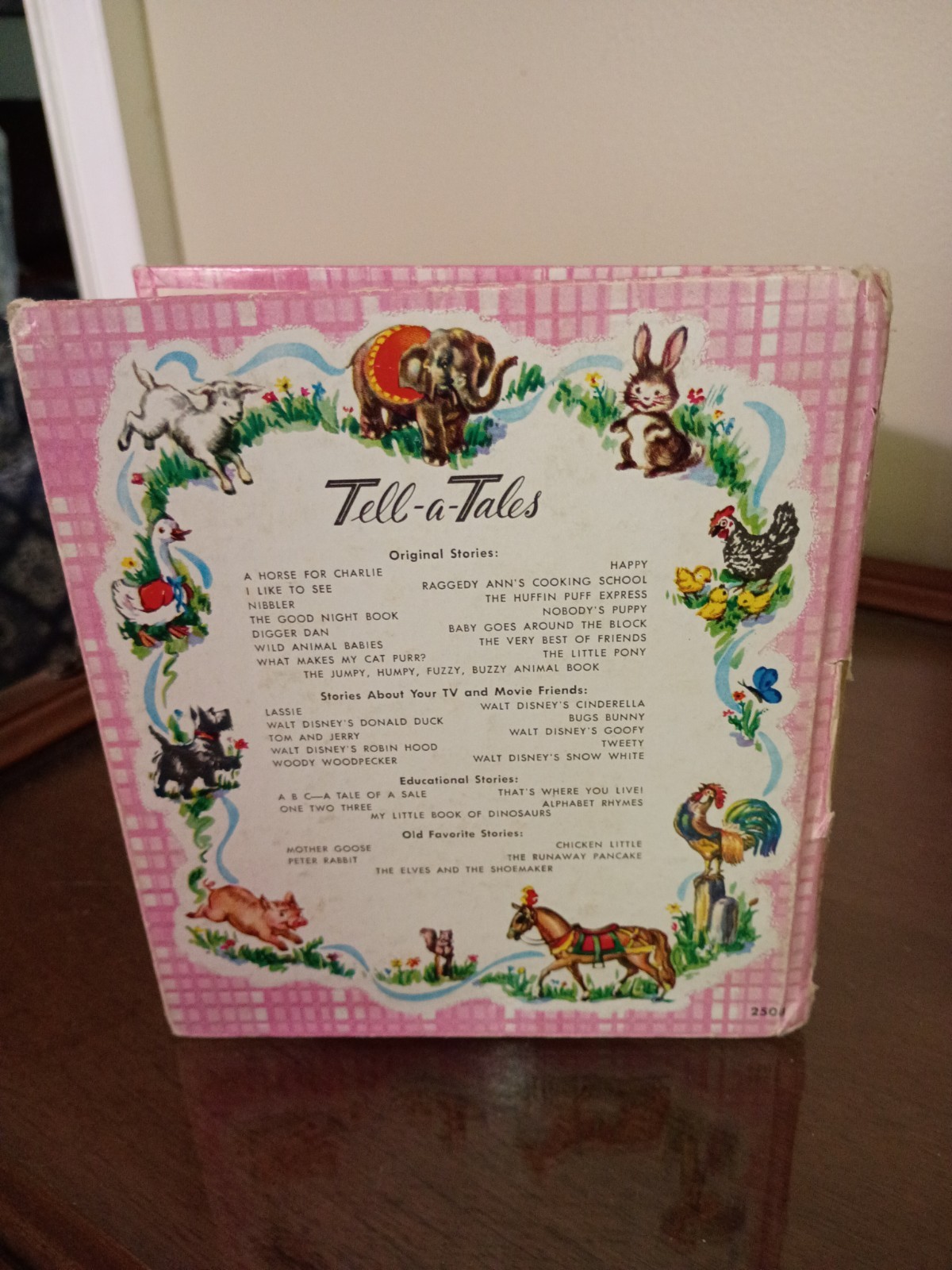 HAPPY ~ Vintage – Whitman Tell-A-Tale Book – 1964