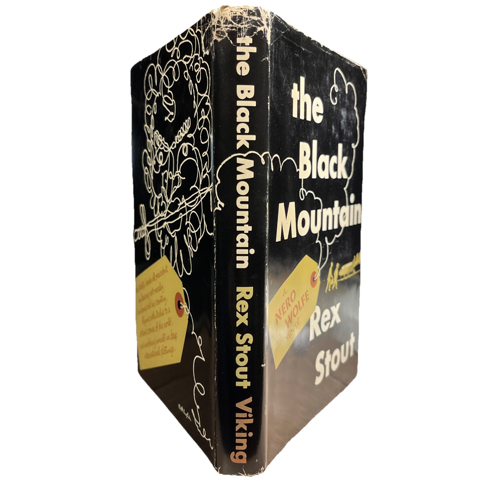 Rex Stout~THE BLACK MOUNTAIN (A Nero Wolfe Novel) 1954 1st ED Fine in VG Jacket